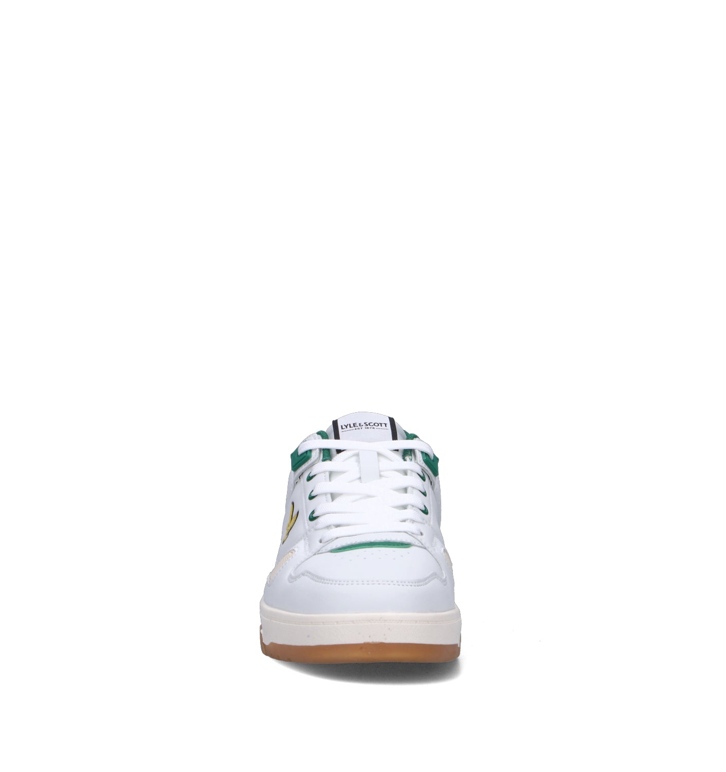 LYLE & SCOTT Sneaker uomo bianca/verde