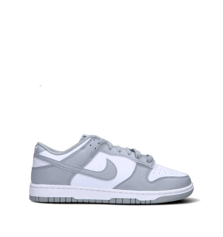 NIKE DUNK LOW RETRO Sneaker uomo bianca/grigia