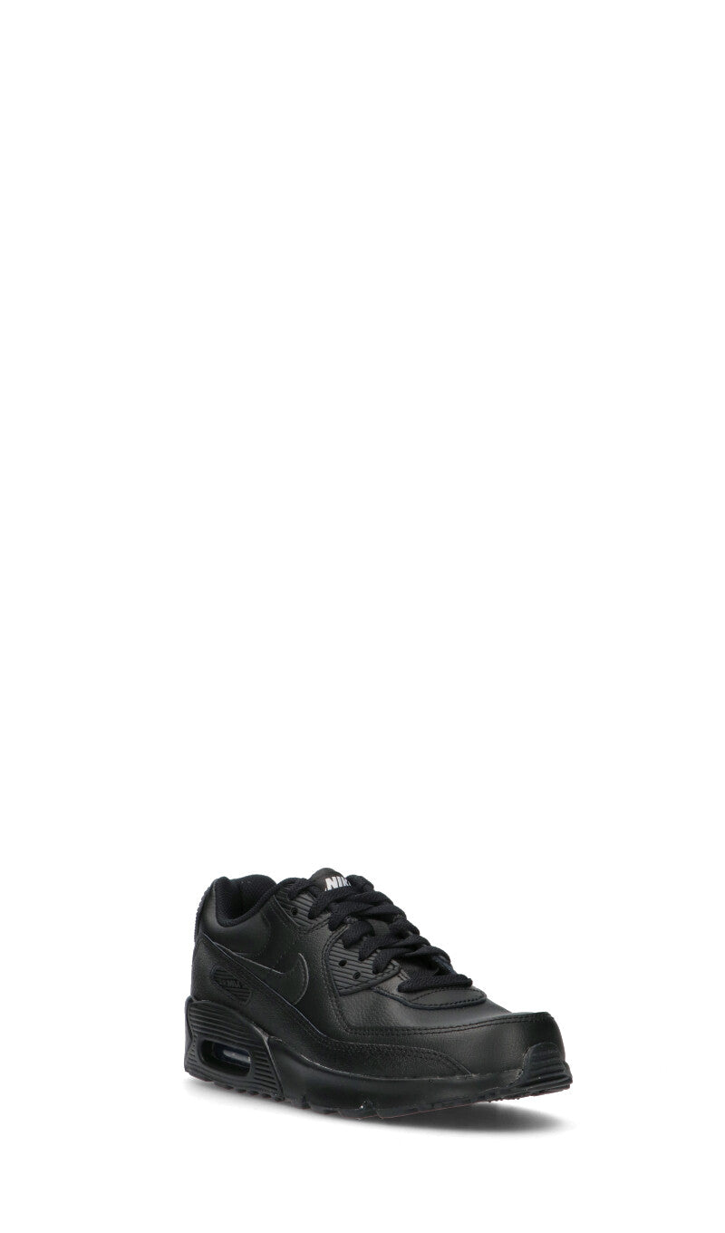 NIKE - AIR MAX 90 (GS) Sneaker ragazzo/a nera in pelle