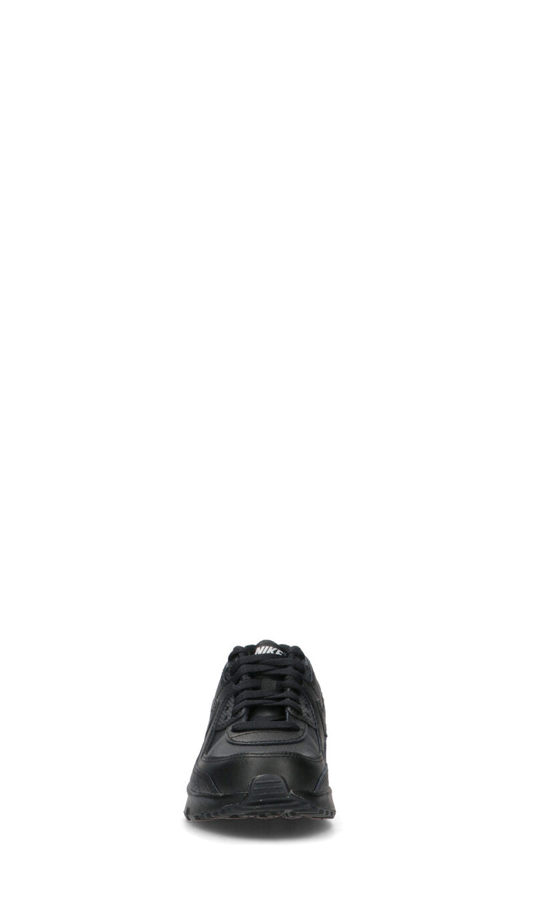NIKE - AIR MAX 90 (GS) Sneaker ragazzo/a nera in pelle