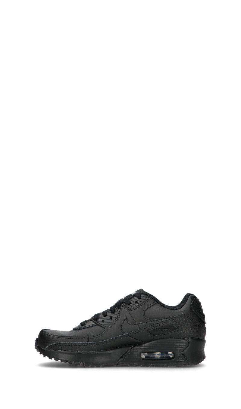 NIKE - AIR MAX 90 (GS) Sneaker ragazzo/a nera in pelle