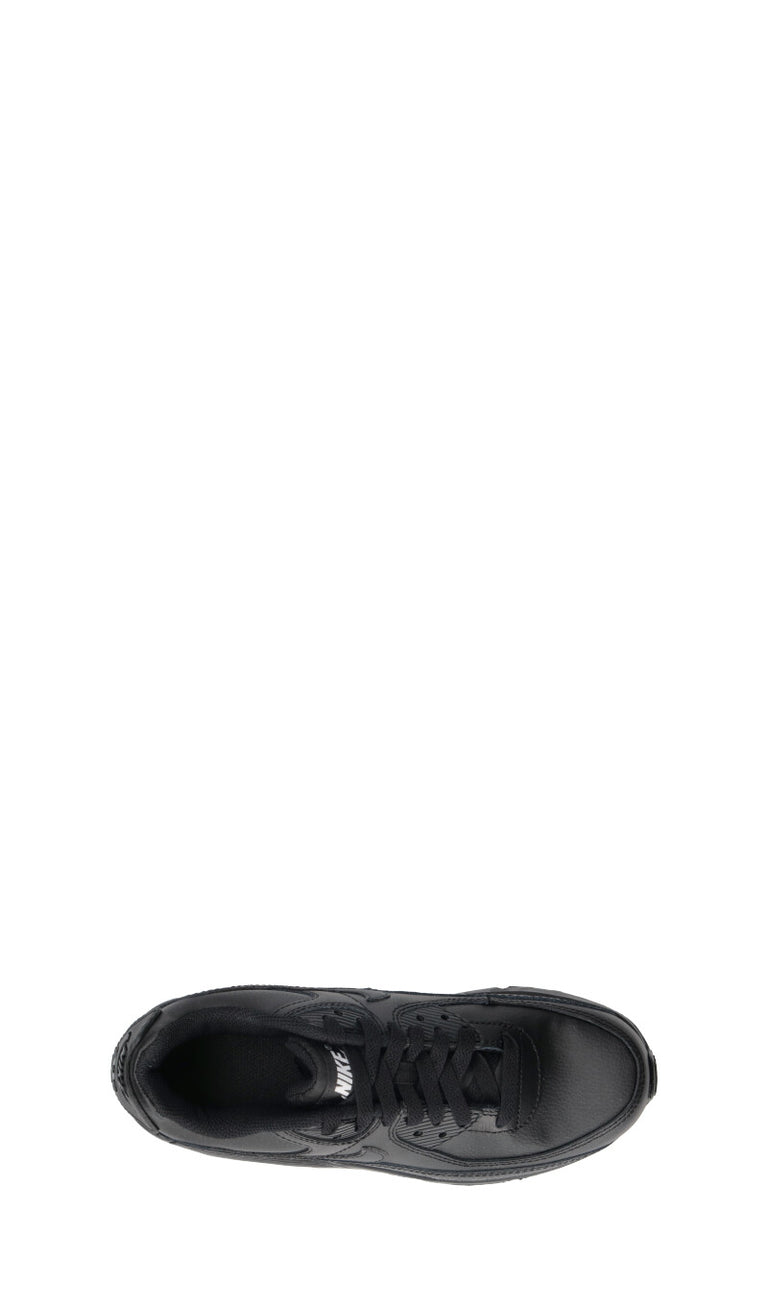NIKE - AIR MAX 90 (GS) Sneaker ragazzo/a nera in pelle