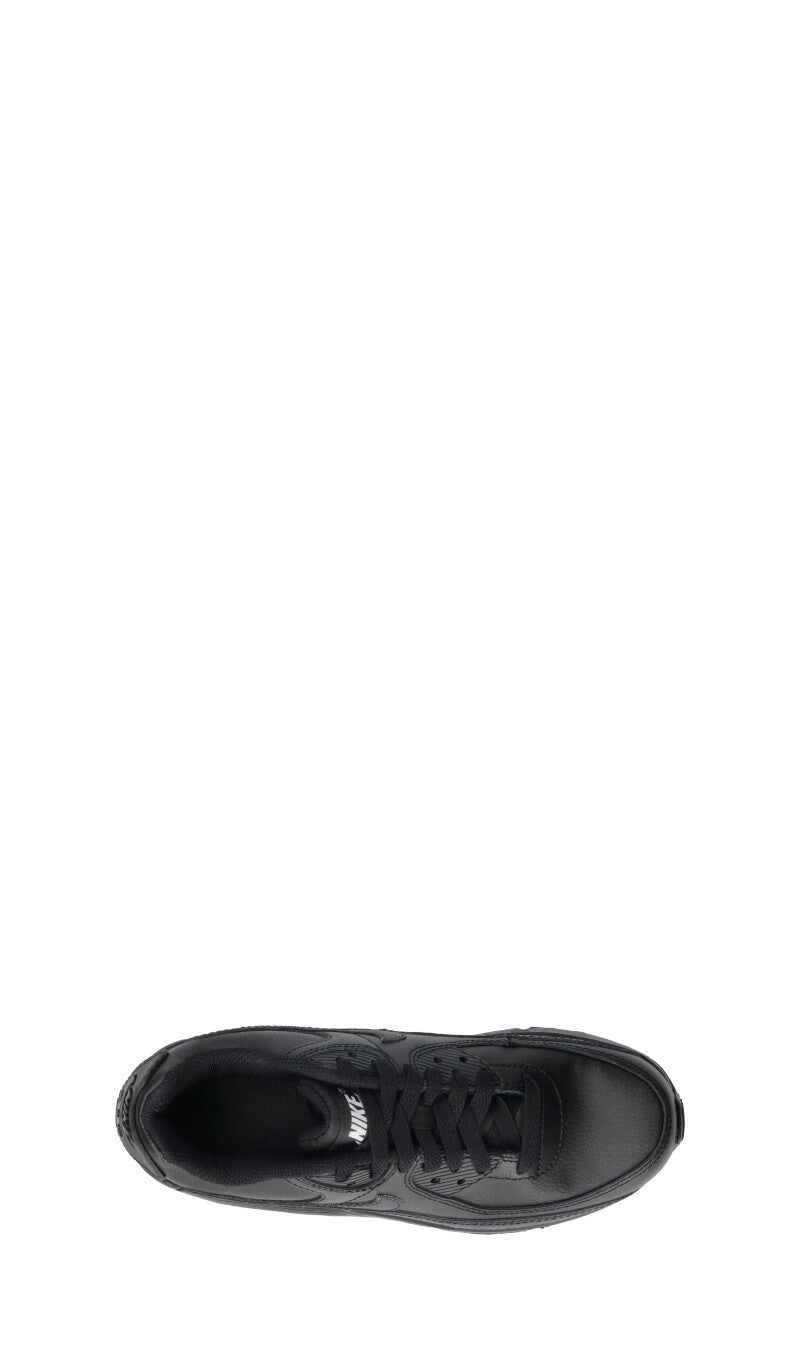 NIKE - AIR MAX 90 (GS) Sneaker ragazzo/a nera in pelle