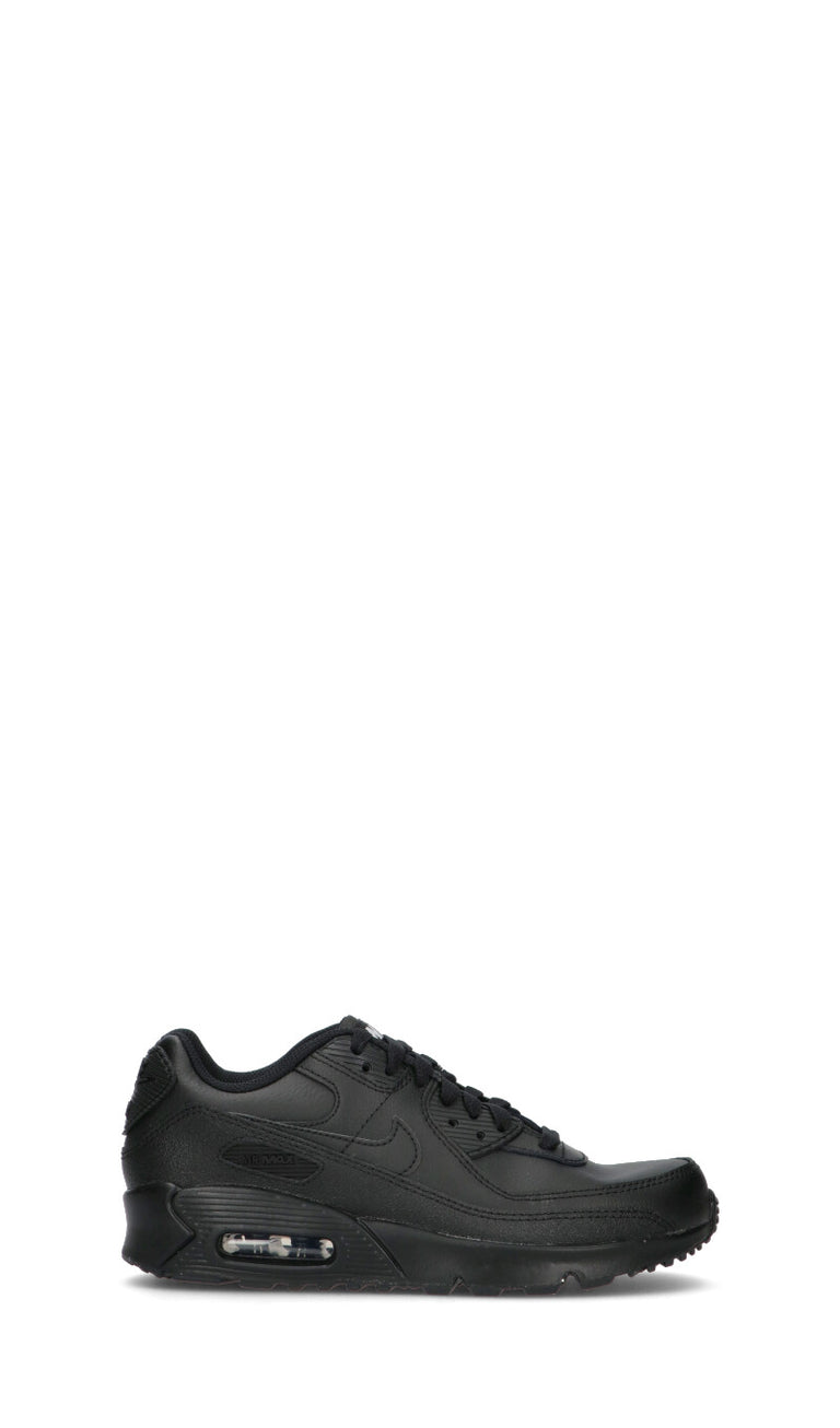 NIKE - AIR MAX 90 (GS) Sneaker ragazzo/a nera in pelle
