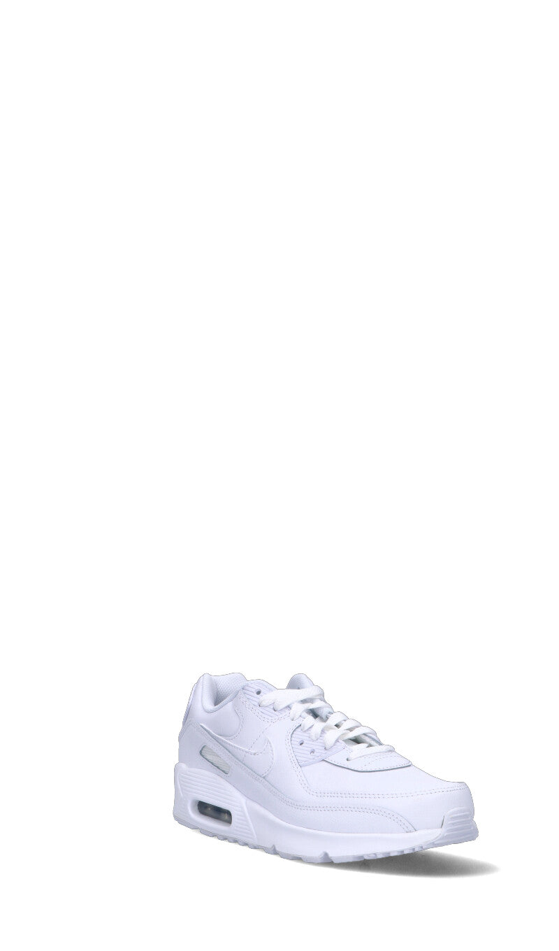 NIKE - AIR MAX 90 (GS) Sneaker ragazzo bianca in pelle