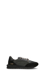 HIDNANDER Sneaker uomo nera in suede