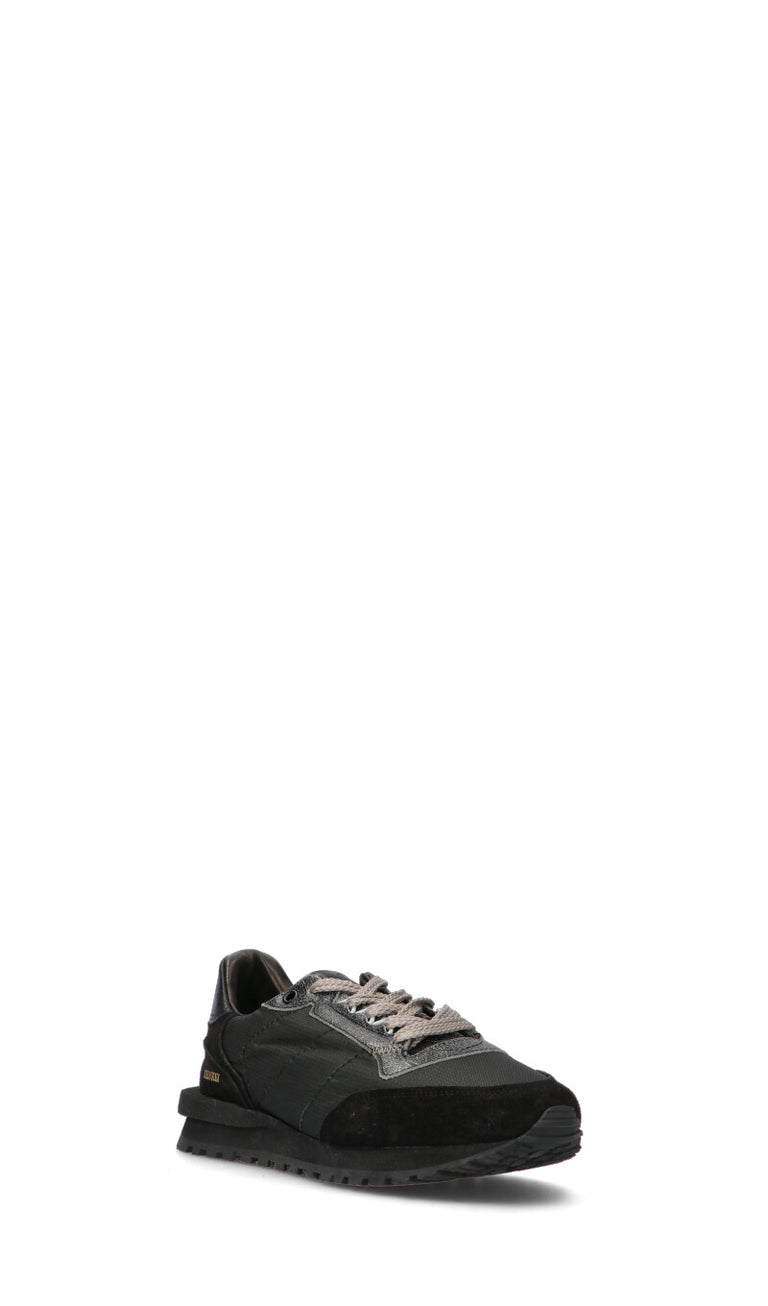 HIDNANDER Sneaker uomo nera in suede
