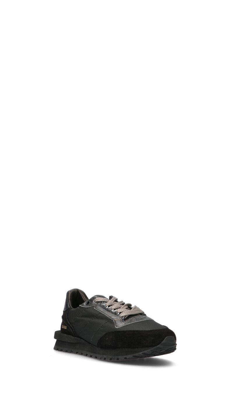 HIDNANDER Sneaker uomo nera in suede