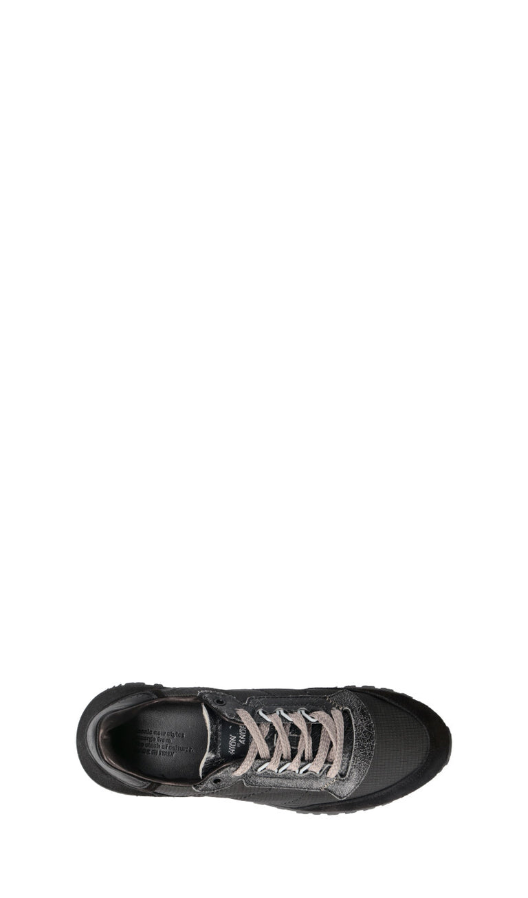 HIDNANDER Sneaker uomo nera in suede
