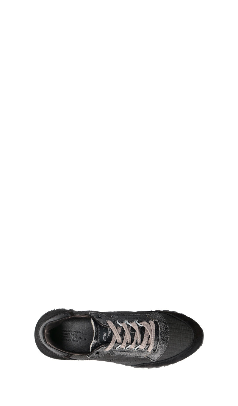 HIDNANDER Sneaker uomo nera in suede