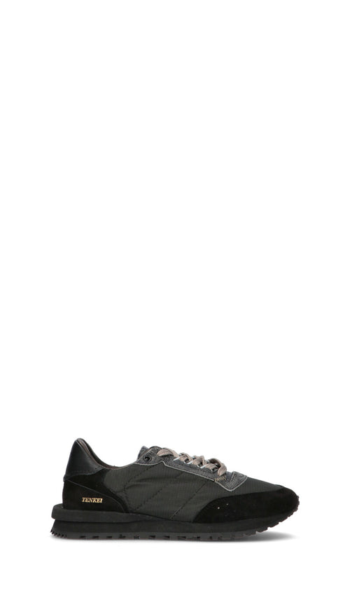 HIDNANDER Sneaker uomo nera in suede