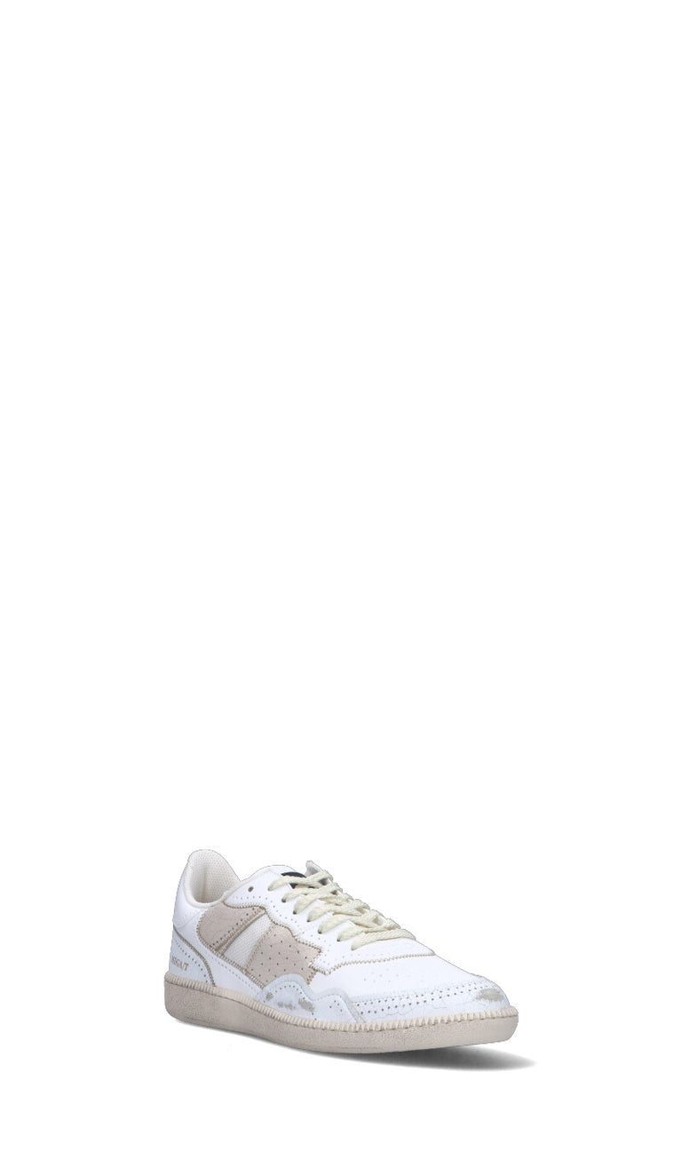 HIDNANDER Sneaker uomo bianca/beige in pelle