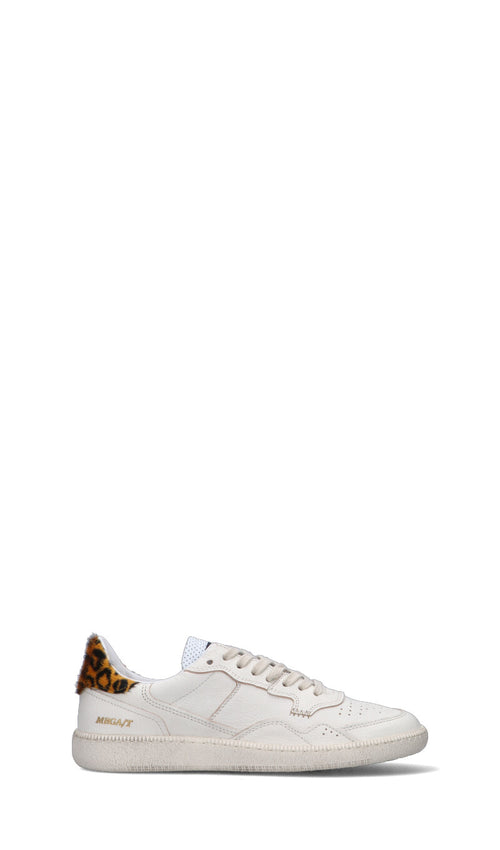 HIDNANDER Sneaker donna bianca/maculata in pelle