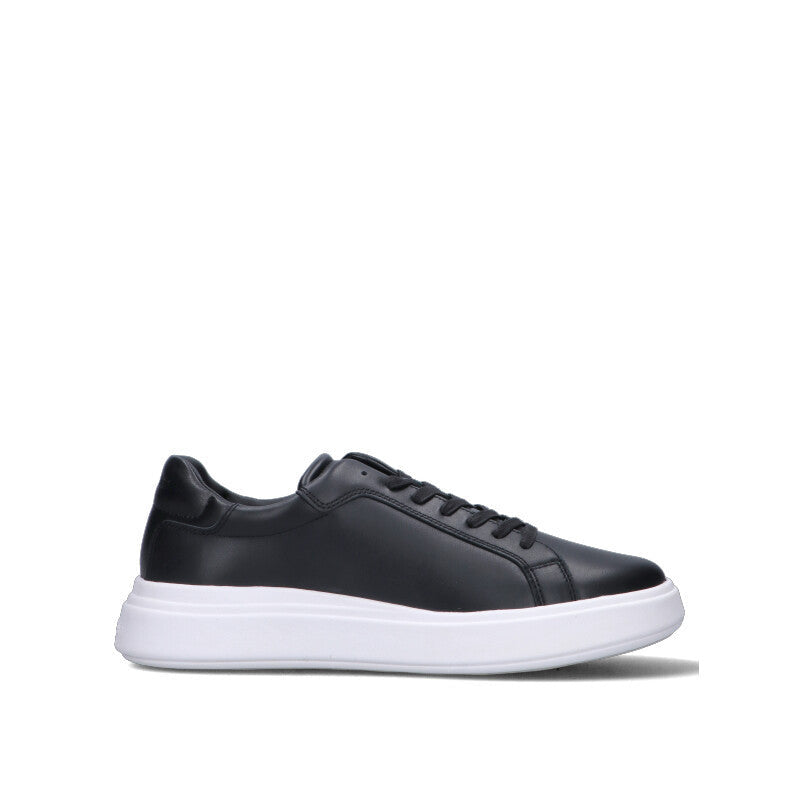 CALVIN KLEIN Sneaker uomo nera in pelle