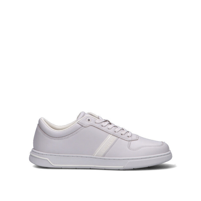 CALVIN KLEIN Sneaker uomo grigia in pelle