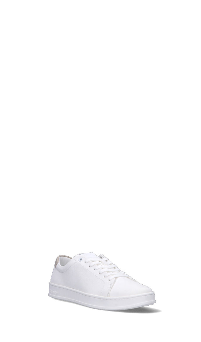 CALVIN KLEIN Sneaker uomo bianca in pelle