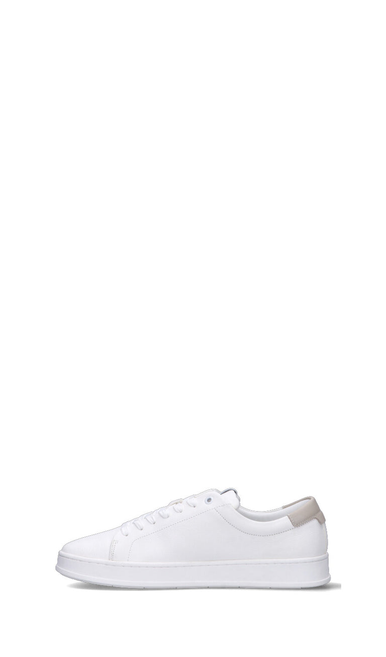 CALVIN KLEIN Sneaker uomo bianca in pelle