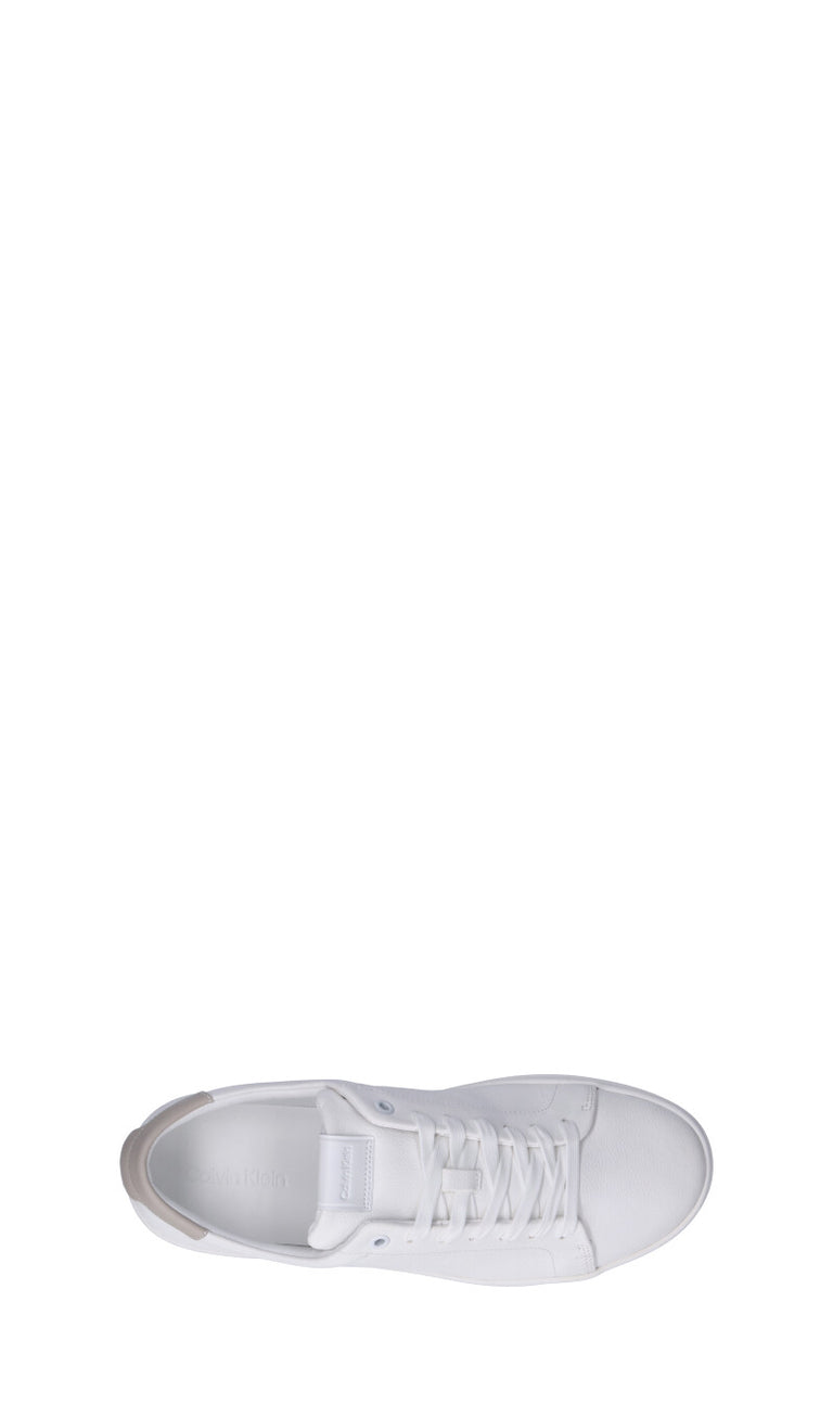 CALVIN KLEIN Sneaker uomo bianca in pelle