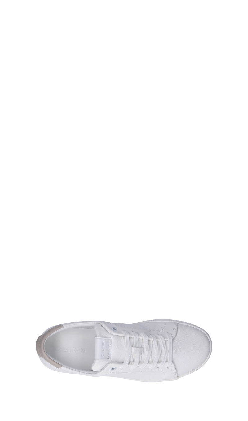 CALVIN KLEIN Sneaker uomo bianca in pelle