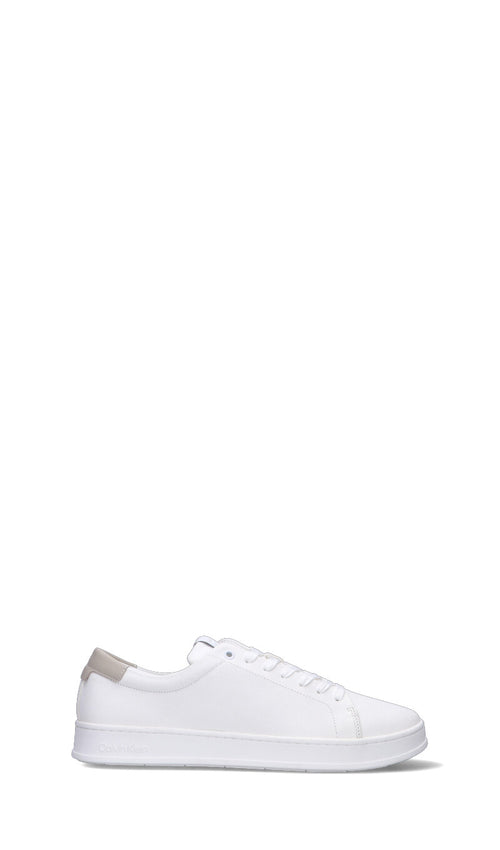 CALVIN KLEIN Sneaker uomo bianca in pelle