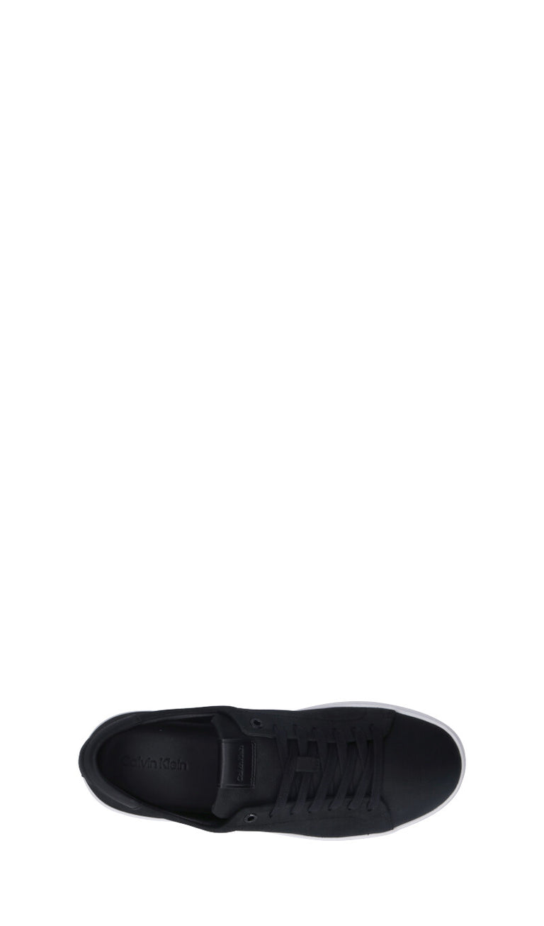 CALVIN KLEIN Sneaker uomo nera in pelle