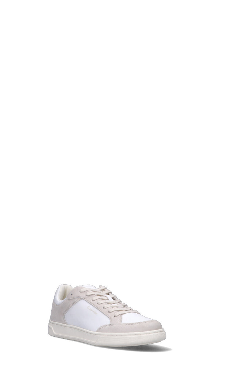 CALVIN KLEIN Sneaker uomo bianca/beige