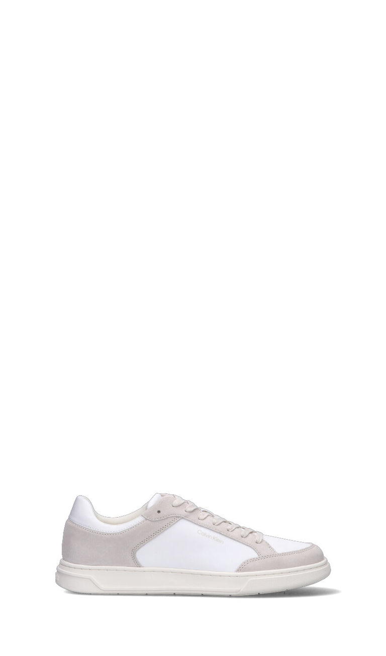 CALVIN KLEIN Sneaker uomo bianca/beige