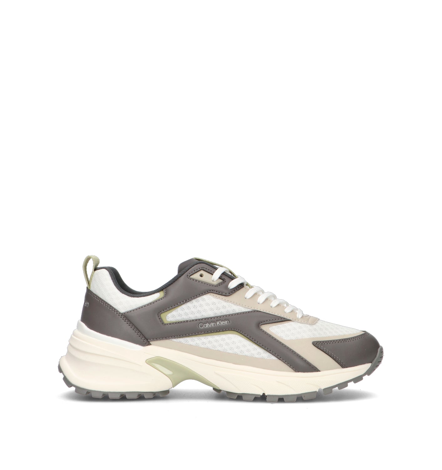 CALVIN KLEIN Sneaker uomo bianca/grigia