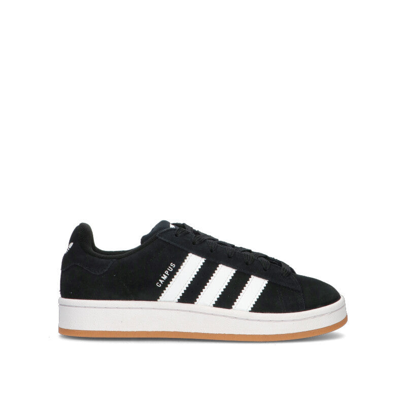 ADIDAS - CAMPUS Sneaker ragazzo nera in suede
