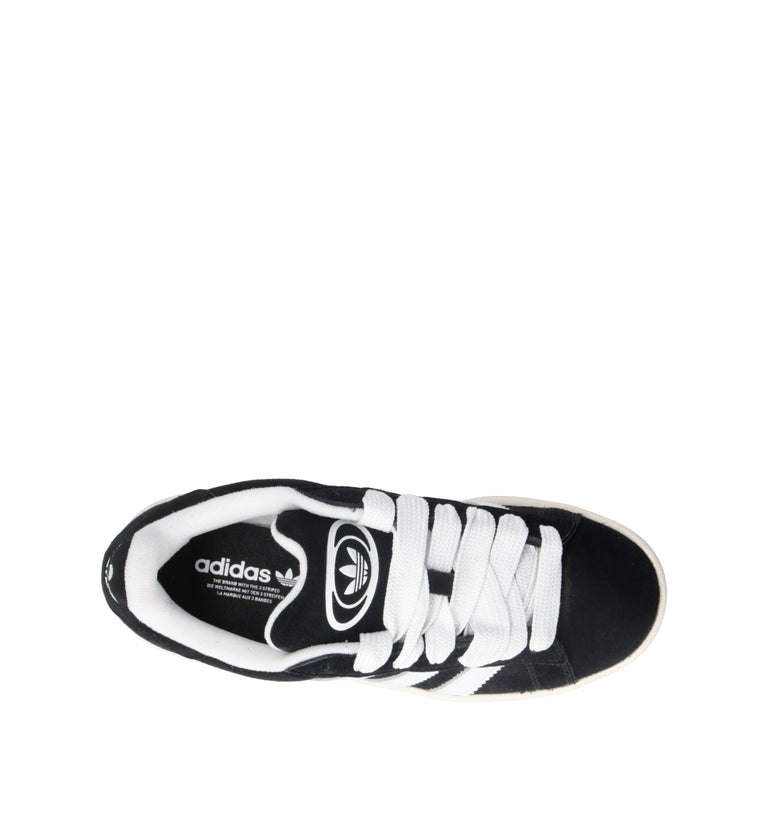 ADIDAS CAMPUS Sneaker uomo nera in suede