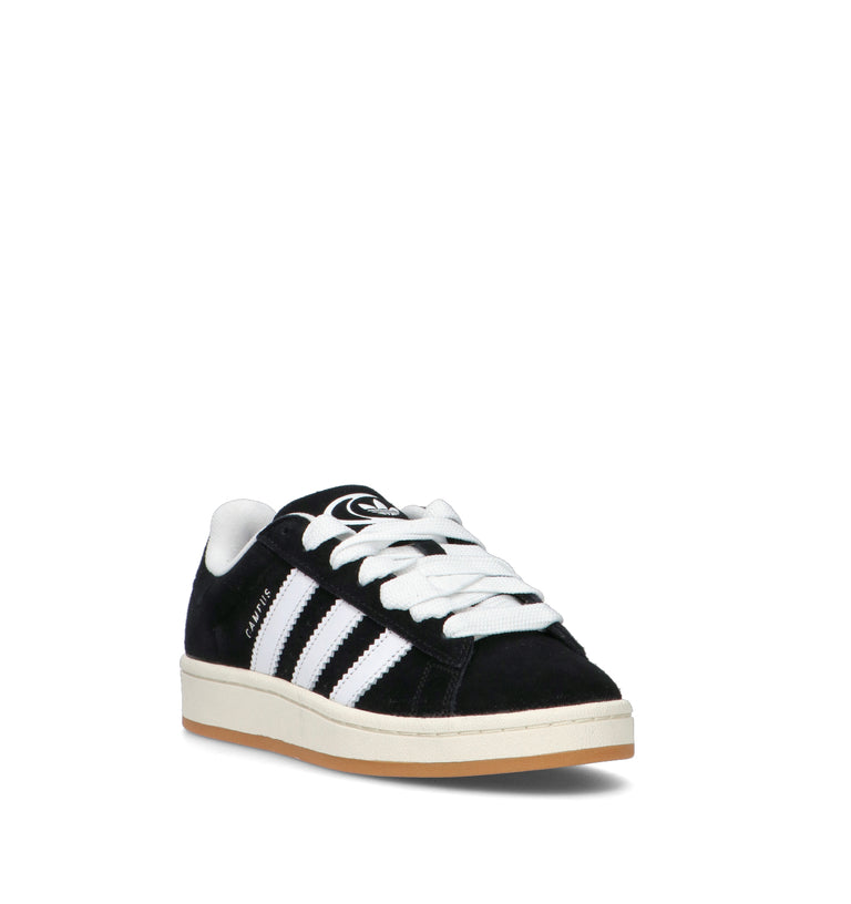 ADIDAS CAMPUS Sneaker donna nera in suede