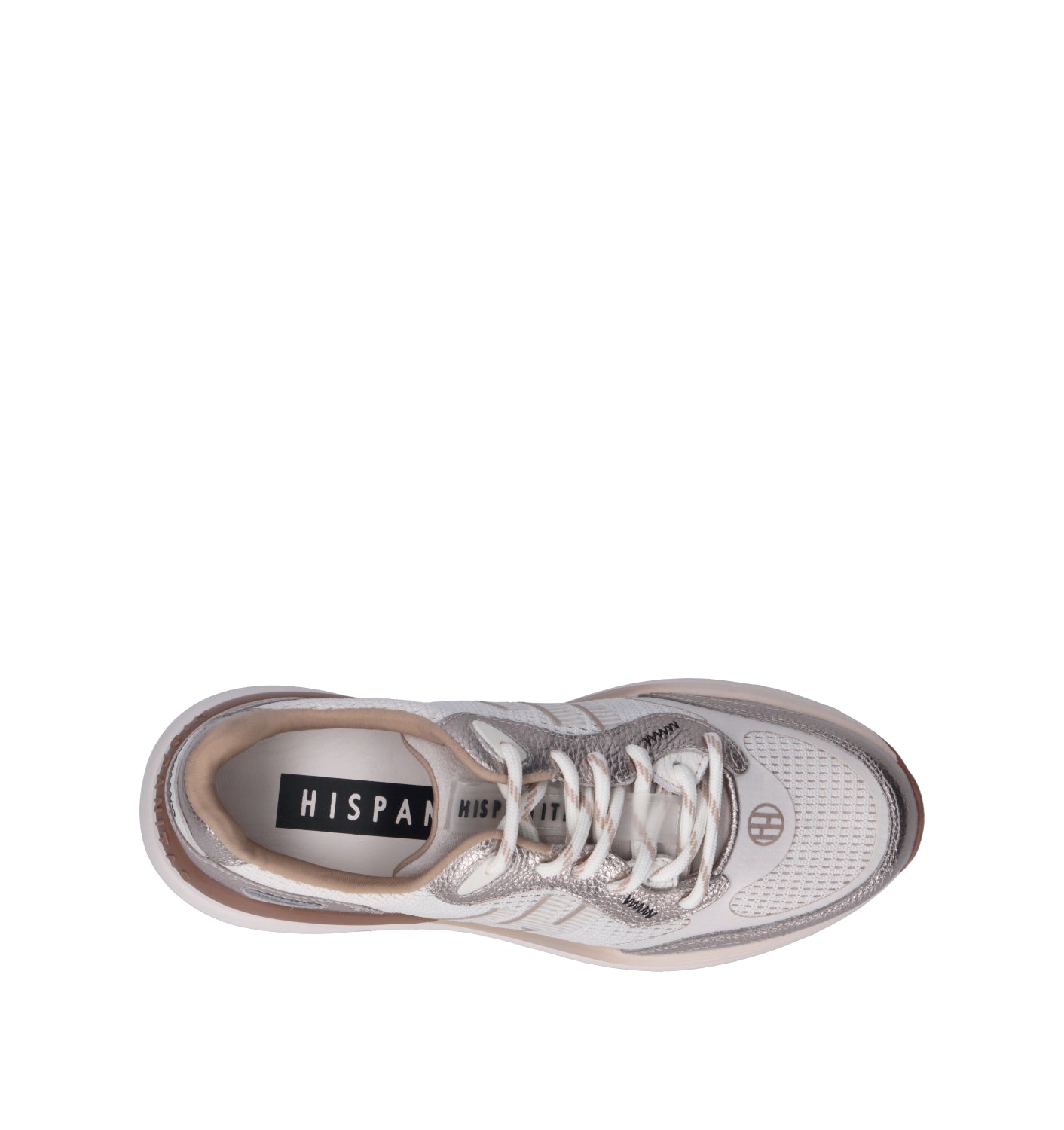 HISPANITAS Sneaker donna panna
