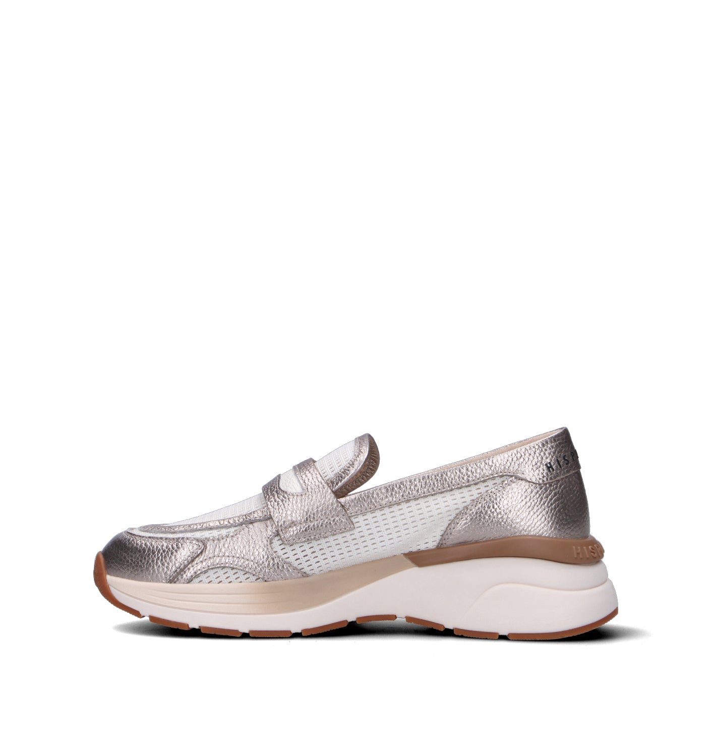 HISPANITAS Mocassino donna argento