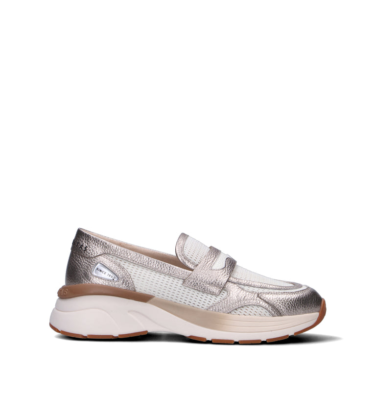 HISPANITAS Mocassino donna argento