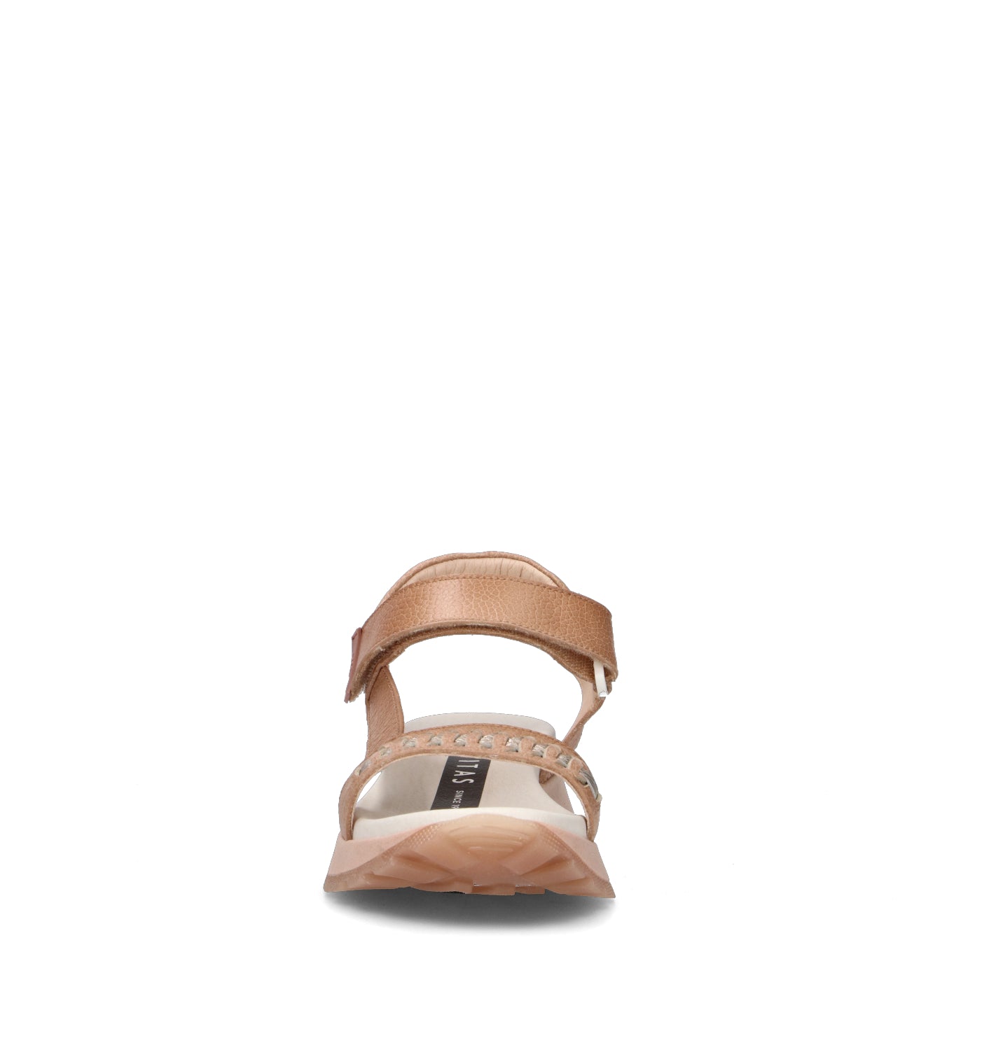 HISPANITAS Sandalo donna beige in pelle