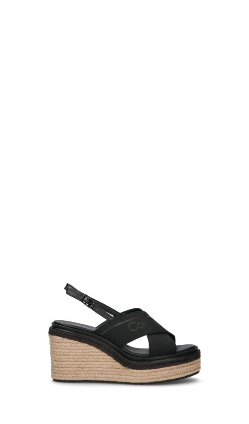 CALVIN KLEIN Zeppa donna nera