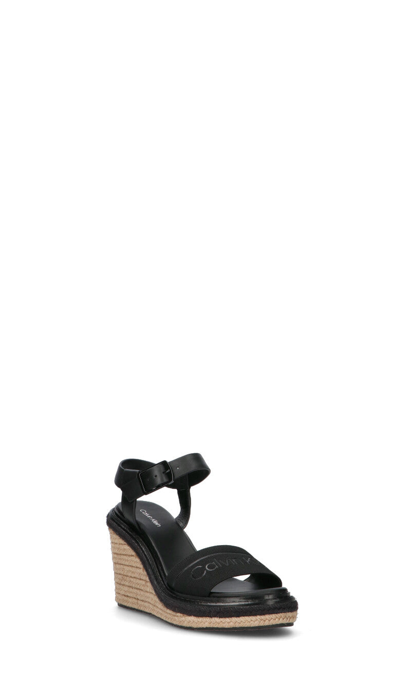 CALVIN KLEIN Zeppa donna nera