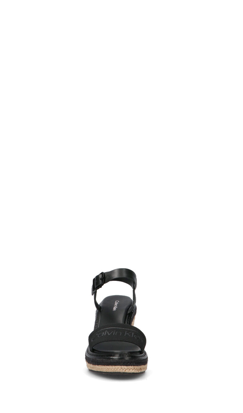 CALVIN KLEIN Zeppa donna nera