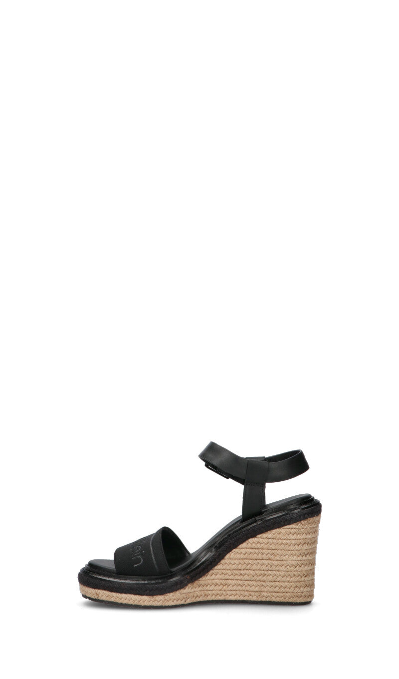 CALVIN KLEIN Zeppa donna nera