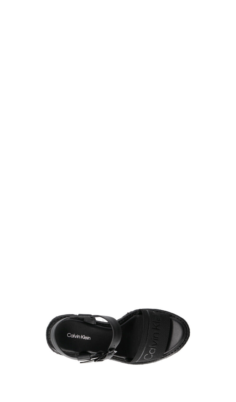 CALVIN KLEIN Zeppa donna nera