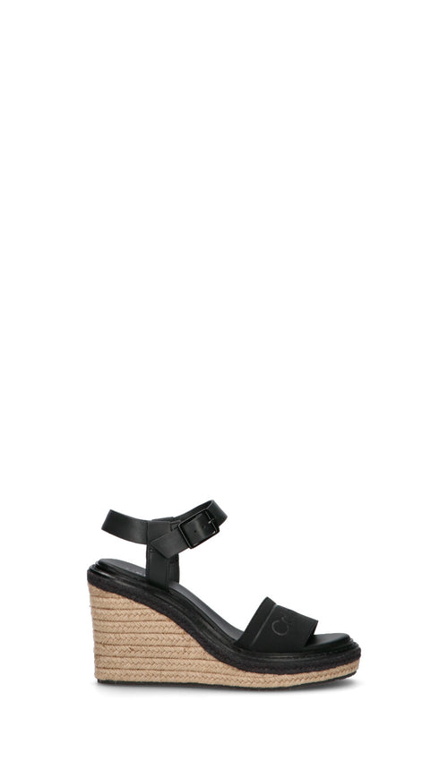 CALVIN KLEIN Zeppa donna nera