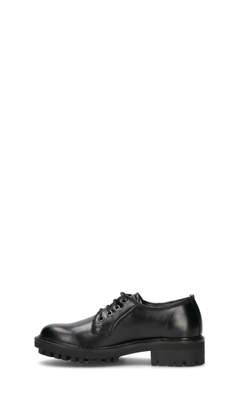 CALVIN KLEIN Stringata donna nera in pelle