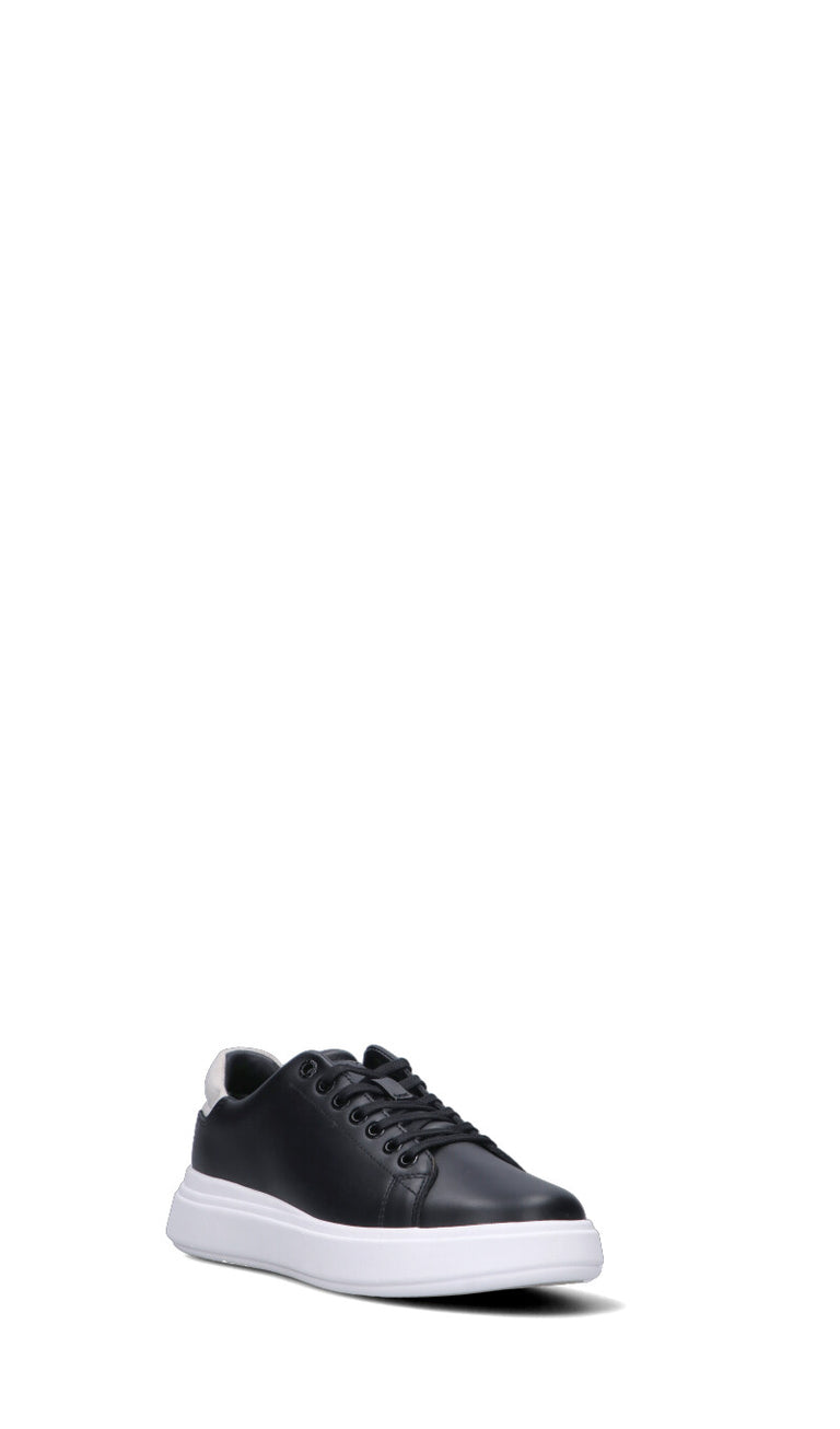 CALVIN KLEIN Sneaker donna nera in pelle