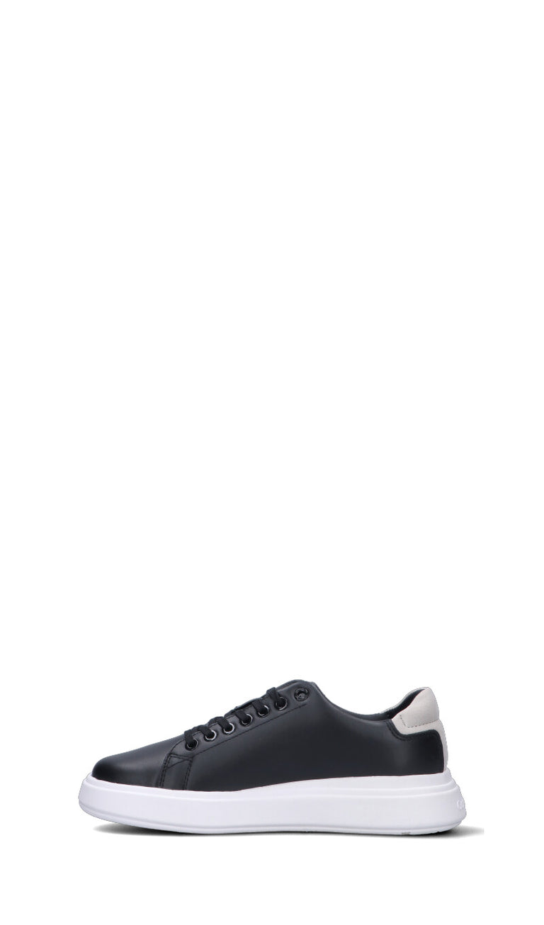 CALVIN KLEIN Sneaker donna nera in pelle