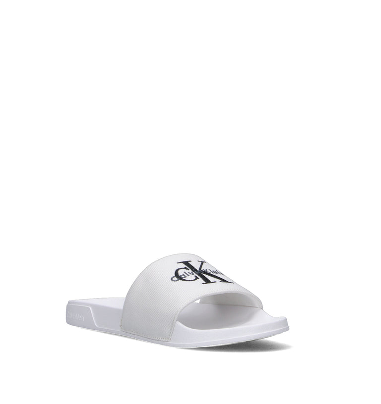 CALVIN KLEIN Ciabatta donna bianca