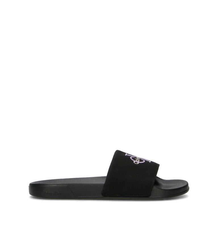 CALVIN KLEIN Ciabatta donna nera