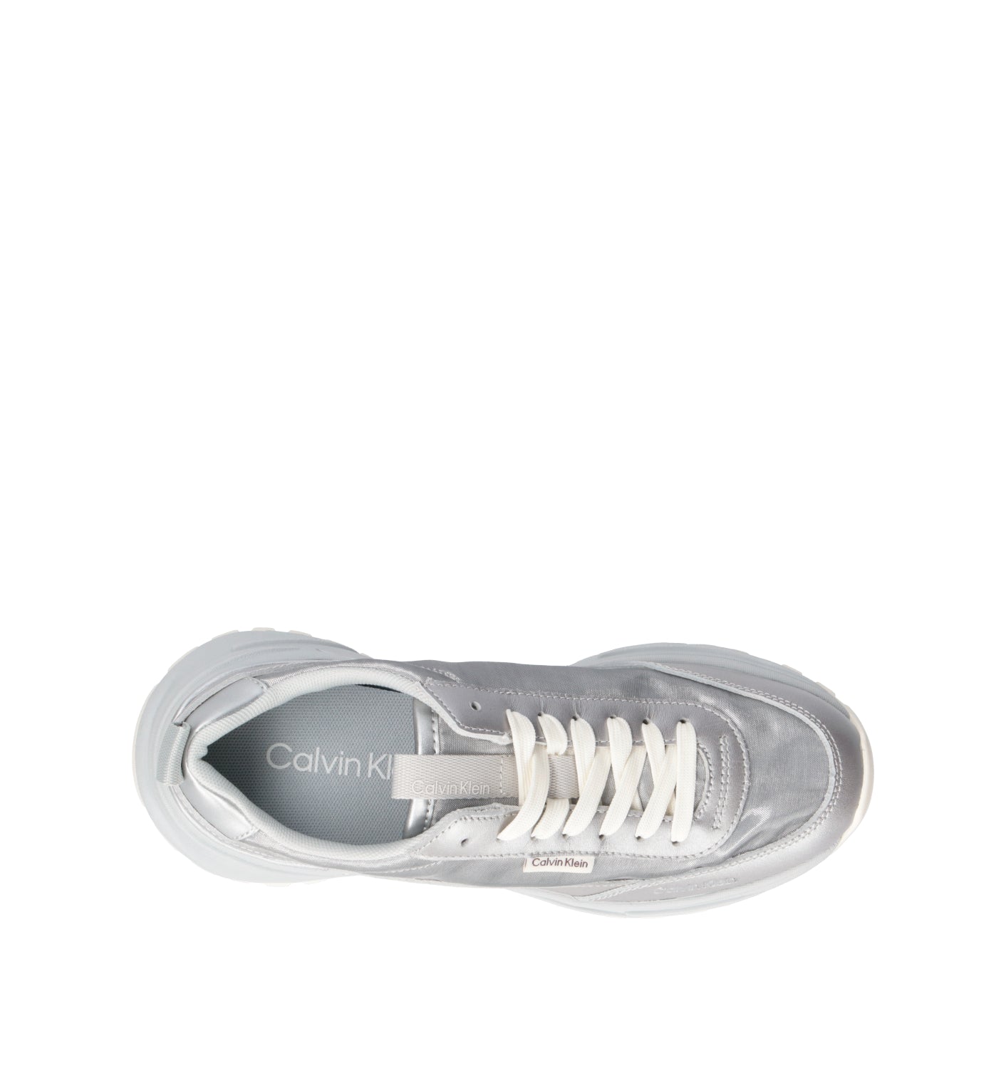 CALVIN KLEIN Sneaker donna argento