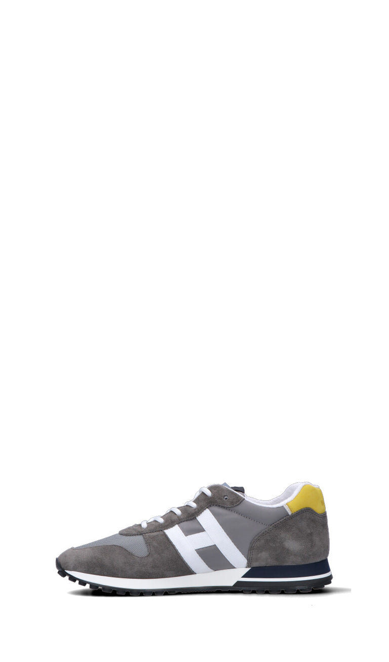 HOGAN Sneaker uomo grigia/gialla