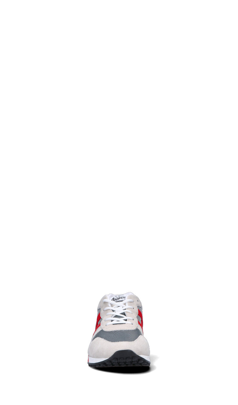 HOGAN Sneaker uomo grigia/rossa