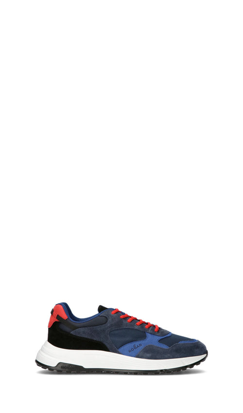 HOGAN Sneaker uomo blu/rossa